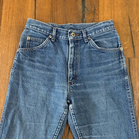 Vintage Denim Lee Jeans Straight Fit Blue Move - Picture 3 of 8